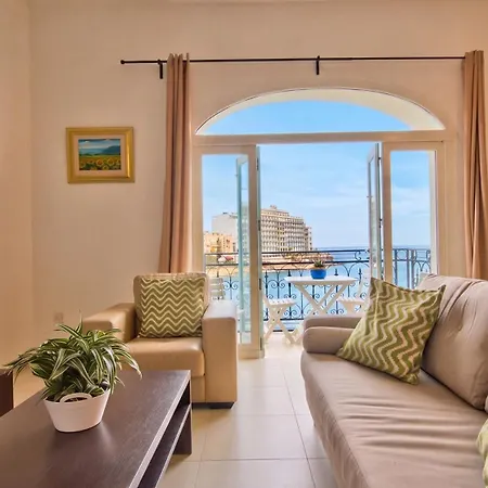 Bayview Court - Seafront With Balcony 公寓 Saint Julian's